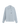 Blue and white striped shirt with a small black design on a white background