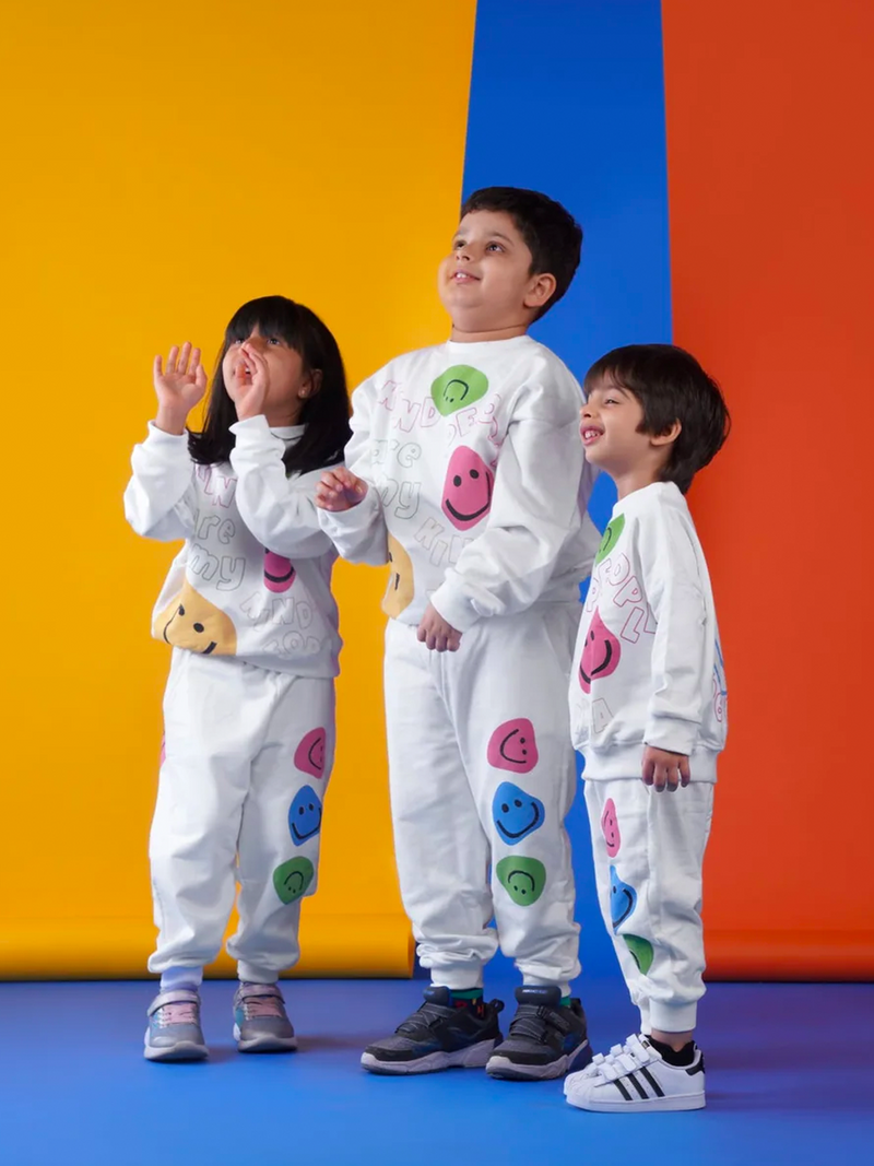 The Kind People Sweatsuit Set Kids Edition Exhale Label